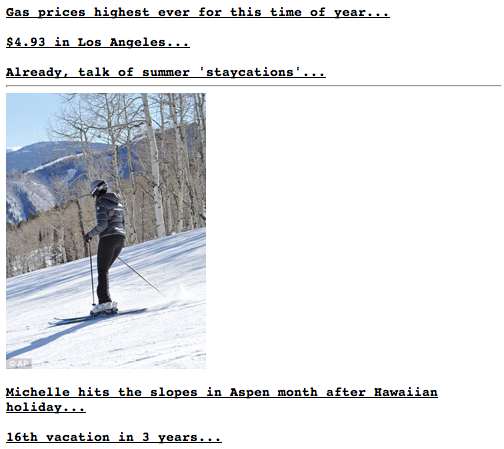 Queen Obama waited just weeks after ritzy Hawaii vacation to vacation in Aspen 